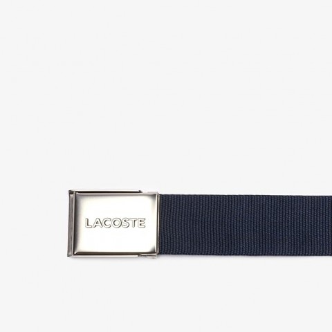 Lacoste ceinture L12.12 Concept boucle bleu