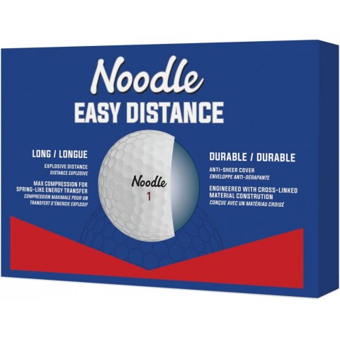 Taylormade balles Noodle Easy Distance  arriere boite