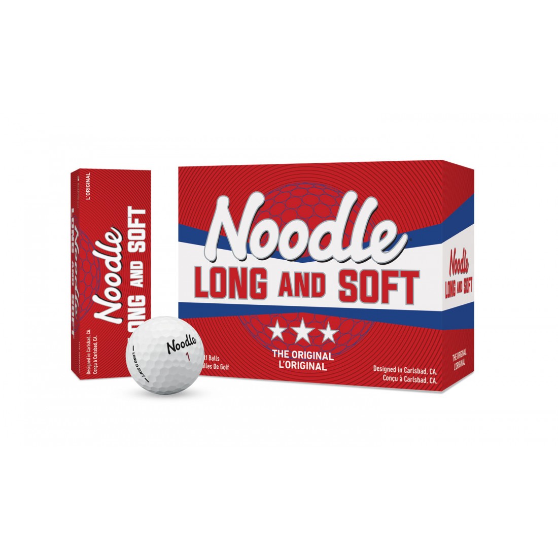 Taylormade balles Noodle Long & Soft pack 24 balles vue principale