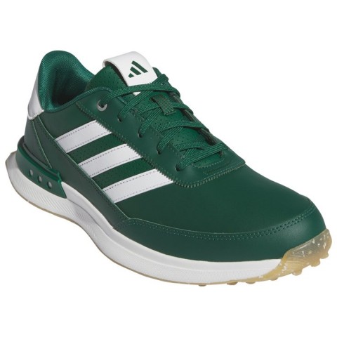 Adidas chaussures S2G SL leather Green/White vue 3/4