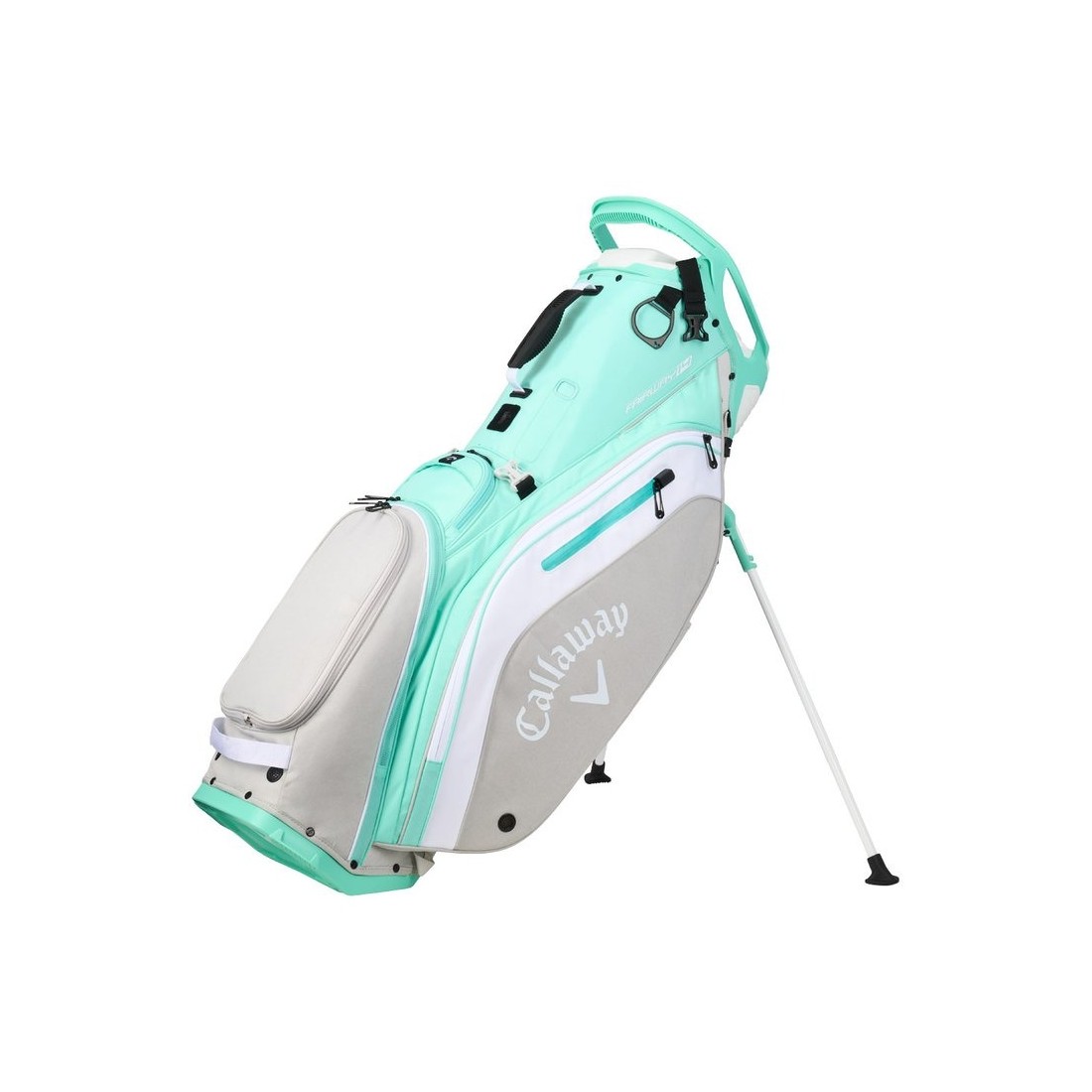 Callaway sac portable Fairway 14 Aqua/White/Sliver 24 vue principale