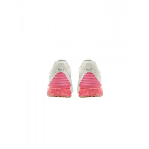 Ecco chaussures M Golf S-Three Bubble Gum vue talon