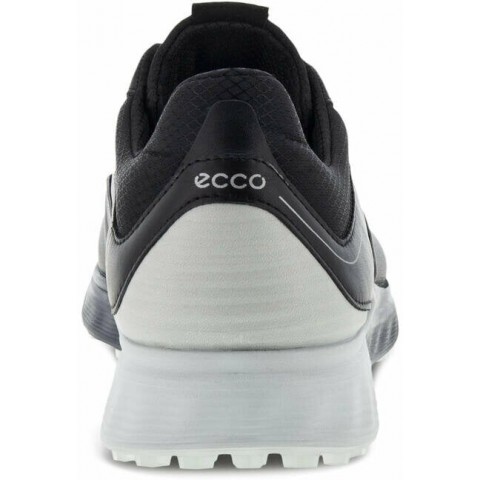 ECCO chaussures M Golf S-three Black/Concrete vue talon