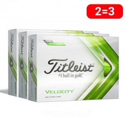 Titleist balles Velocity vertes