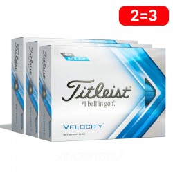 Titleist balles Velocity bleues 3 douzaines