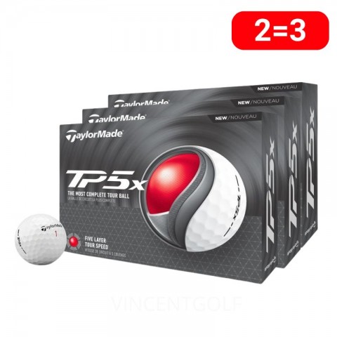 3 Douzaines balles Taylormade TP5X vue principale