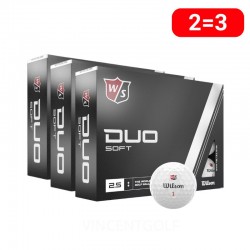 Wilson balles DUO Soft 2 achetés 1 offerte