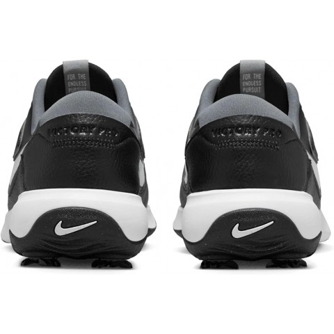 Nike chaussures Victory Pro 3 NN Black/White vue talons