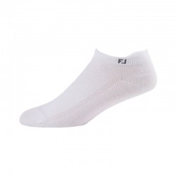 Footjoy chaussettes ProDry Womens Roll Tab blanches vue principale