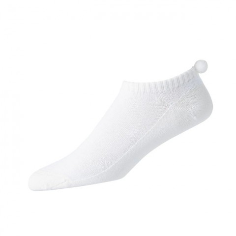 Footjoy chaussettes ProDry Womens Pompom blanches