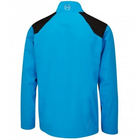 Ping veste de pluie SensorDry S2 Homme bleue vue de dos