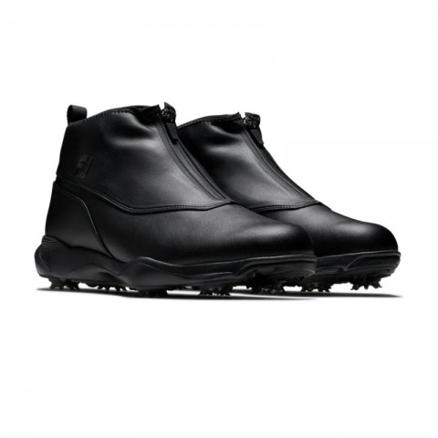 Footjoy chaussures Boots Black Shround vue paire de coté