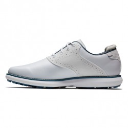 Footjoy chaussures Traditions White/Blue/Grey vue coté intérieur