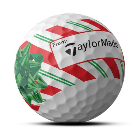 Taylormade balles TP5 Stripe Edition Noël balle 4