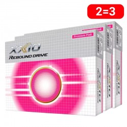 3 douzaines XXIO balles Rebound Drive Rose