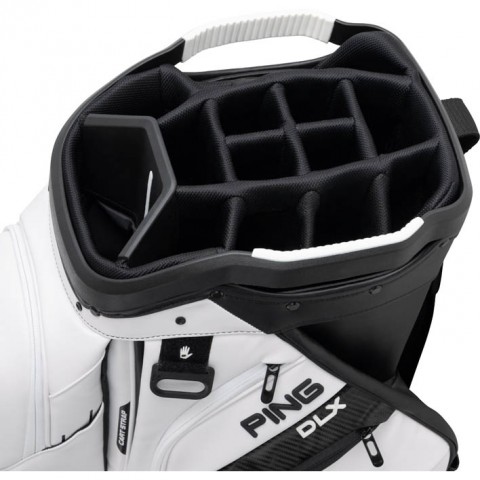 PING sac chariot DLX blanc compartiments