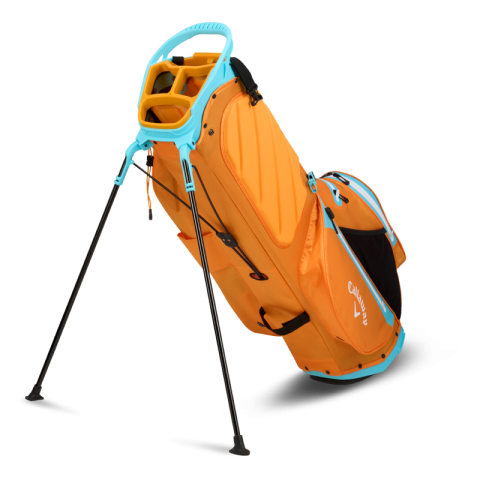 Callaway sac portable Fairway C HD Orange/blue vue 3/4