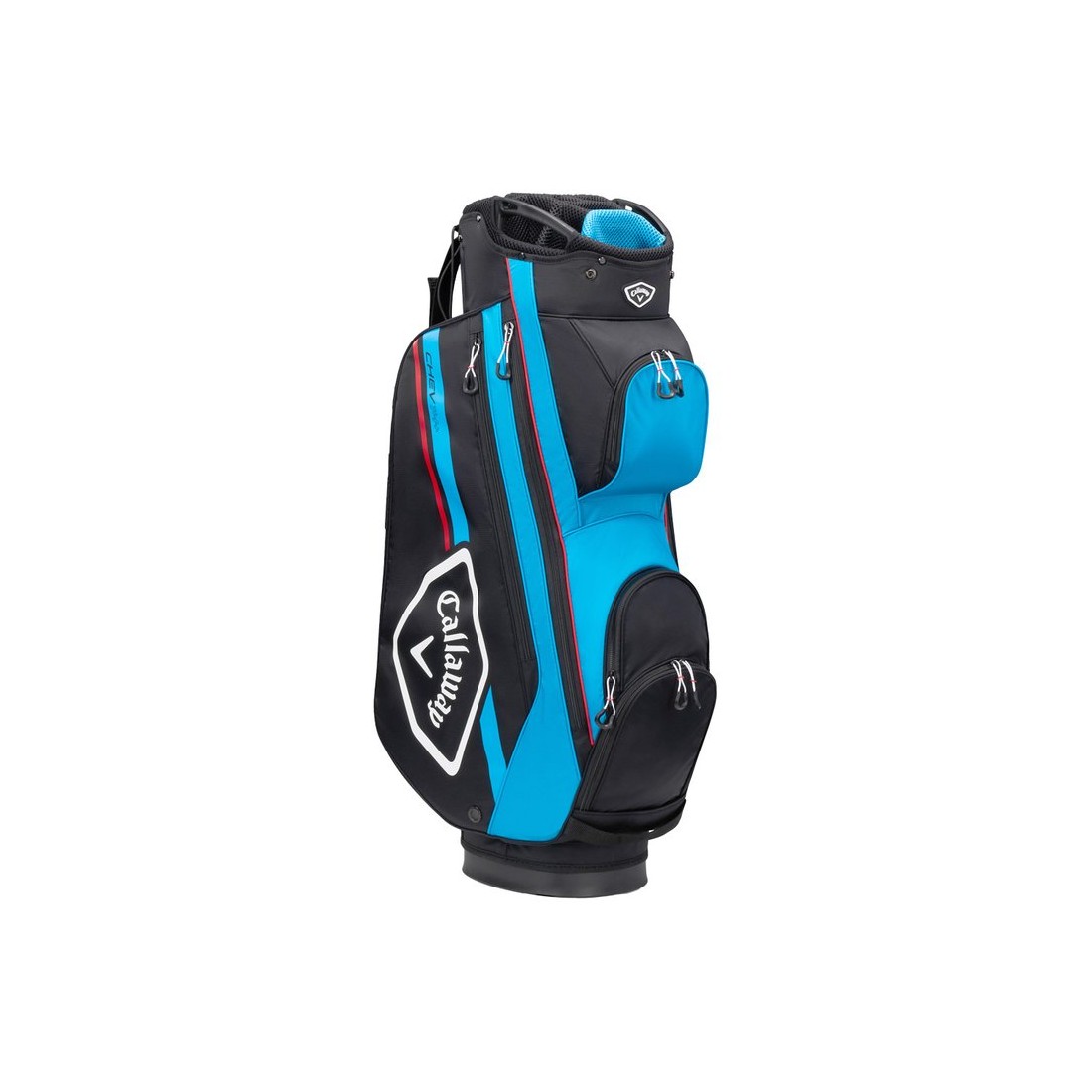 Callaway sac chariot Chev 14+ Black/Cyan vue principale