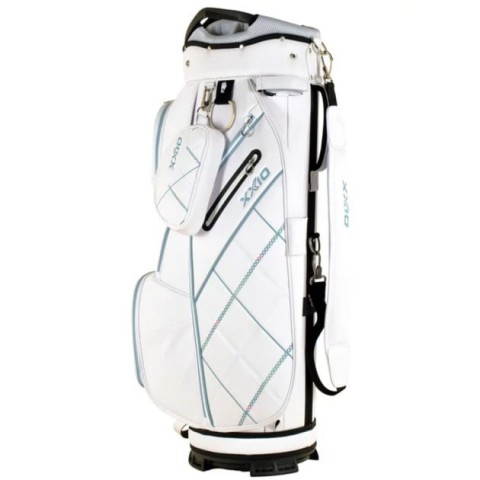 XXIO sac chariot Premium Ladies Cart White/blue femme vue de coté