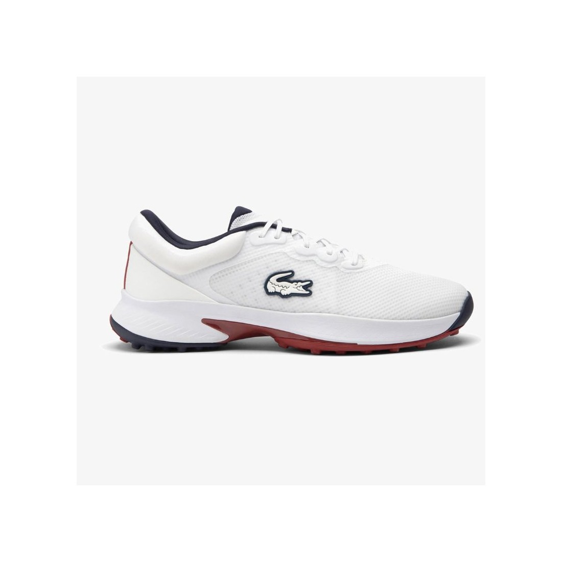 Lacoste chaussures Golf Point 124 White/Navy/Red vue principale