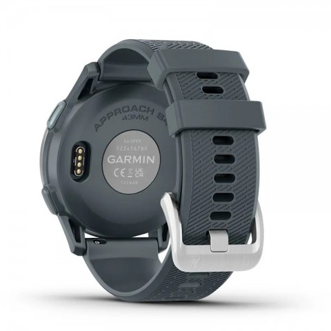 Garmin montre GPS Approach S44 grise vue arrière