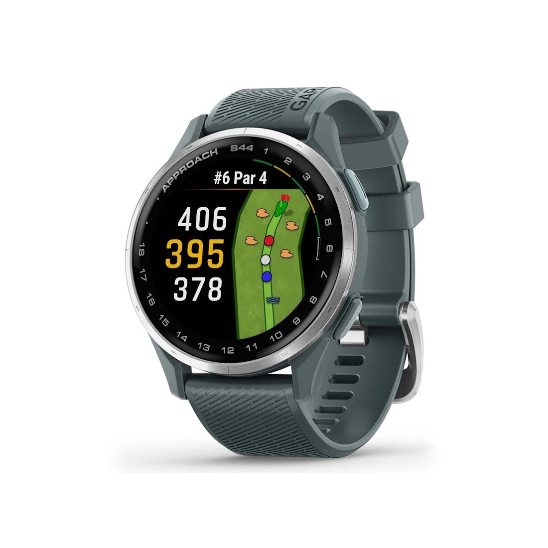 Garmin montre GPS Approach S44 grise vue principale