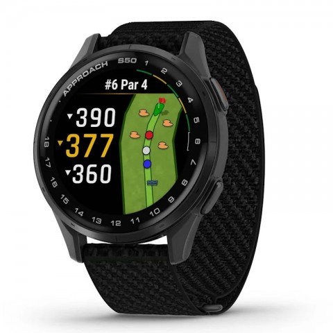 Garmin montre GPS Approach S50 noire vue principale