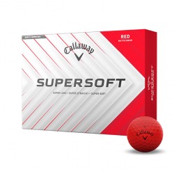 Callaway balles Supersoft Rouge vue principale