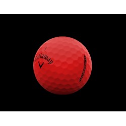 Callaway balles Supersoft Rouge vue balle